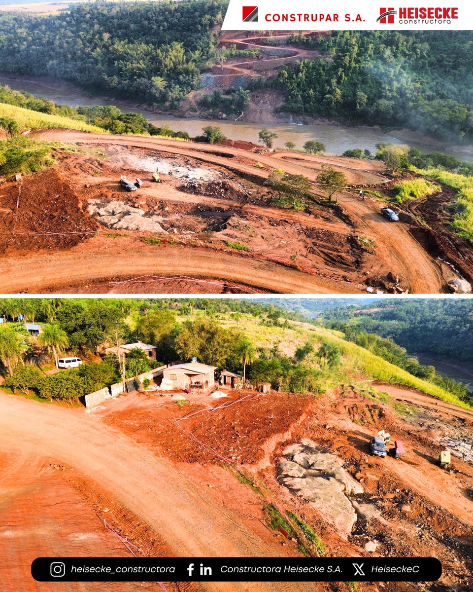 HeiseckeC's tweet photo. ▫️Obra: Accesos al 2º Puente sobre el Río Paraná entre Presidente Franco y Foz de Yguazú

🏗️ Ejecutado por: Consorcio Puente Monday (Construpar S.A. &amp; Constructora Heisecke S.A.) 

(1/2) https://t.co/ISPPP2ICO9