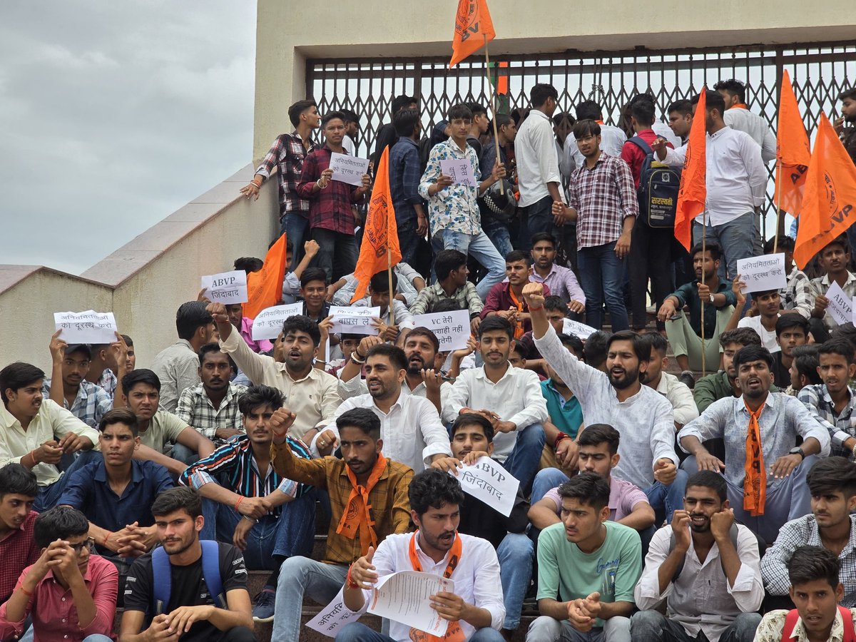 ABVP Rajasthan tweet media
