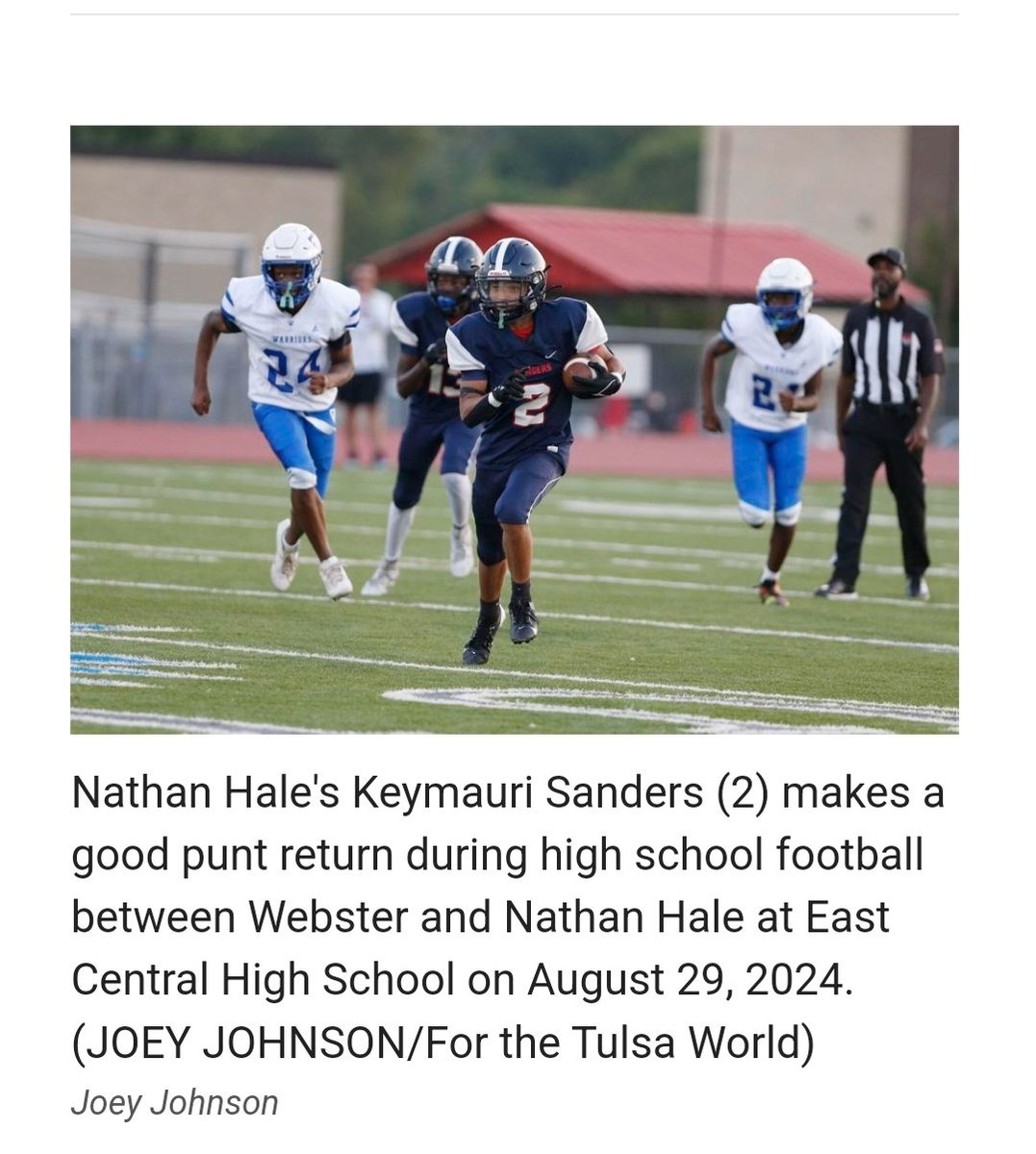 OAKS WARRIORS FOOTBALL tweet media