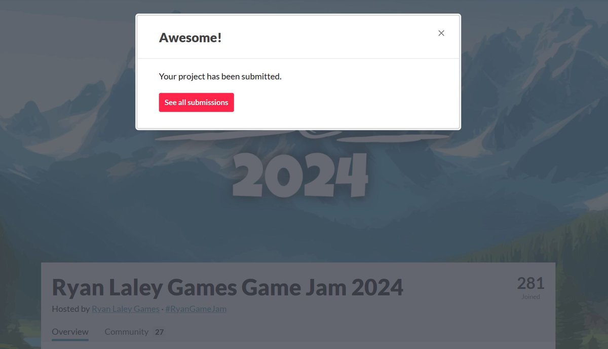 Mini-Game submitted to the #laleyfishingjam ! 

I have learned a lot! Much more to learn! Worth it! Will continue to learn and develop. Still a lot I have no clue about. lol. But this was a great learning experience. 

 #gamedev #UnrealEngine  #videogames #indiedev <a href="/RyanLaley/">Ryan Laley</a>