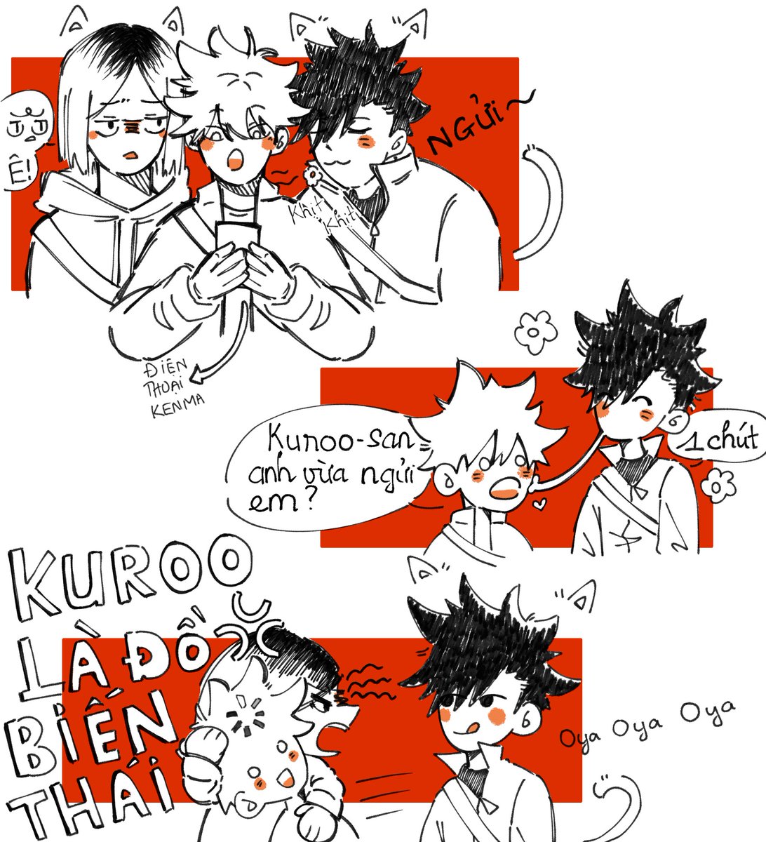 Kyky_0803's tweet photo. Nekoma x Hinata✌️
🐈‍⬛x🍊
#KenHina #KuroHina #LevHina https://t.co/KBdd1Dy102