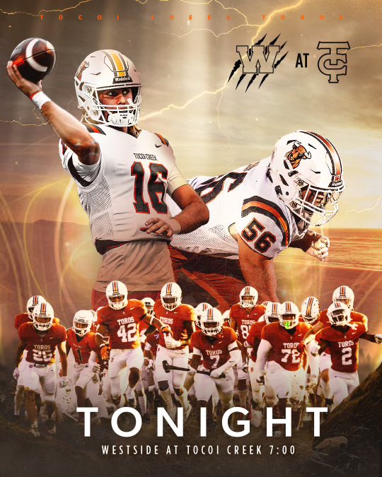 Tocoi Creek Football (@tchstorosfb) on Twitter photo It’s going down tonight! Come out to the Bull Pen and make some noise!! #hornsup 🏈🤘🏼<a href="/ZachHarbison/">Zach Harbison</a> <a href="/KevinJDoelling/">Coach Kev</a> <a href="/coachturpen/">Mike Turpen</a> <a href="/AlexAda57601173/">Alex Adams</a> <a href="/_CoachRRay/">Ronnell Ray</a> <a href="/Will_England56/">Will England</a> <a href="/powell1775/">aaron powell</a> <a href="/coryfelton/">Cory Felton_Under_Scouted</a> <a href="/CoachGalella/">Mark Galella (Coach G)</a> It’s going down tonight! Come out to the Bull Pen and make some noise!! #hornsup 🏈🤘🏼<a href="/ZachHarbison/">Zach Harbison</a> <a href="/KevinJDoelling/">Coach Kev</a> <a href="/coachturpen/">Mike Turpen</a> <a href="/AlexAda57601173/">Alex Adams</a> <a href="/_CoachRRay/">Ronnell Ray</a> <a href="/Will_England56/">Will England</a> <a href="/powell1775/">aaron powell</a> <a href="/coryfelton/">Cory Felton_Under_Scouted</a> <a href="/CoachGalella/">Mark Galella (Coach G)</a>