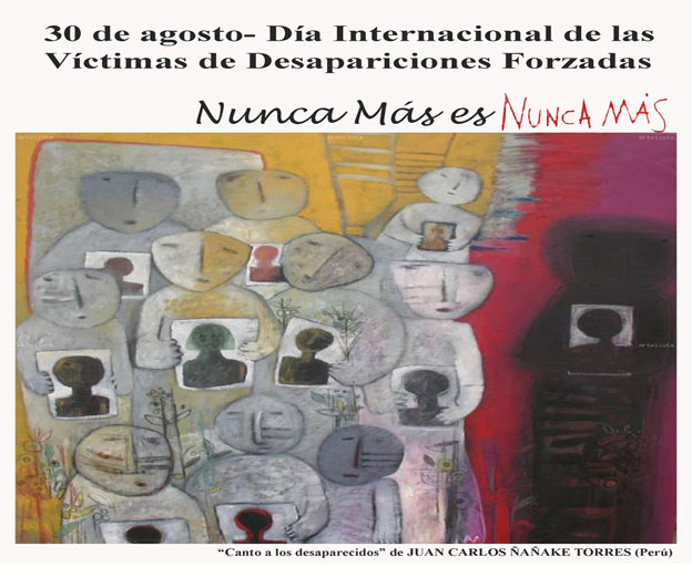 Los desaparecidos son nuestra herida abierta