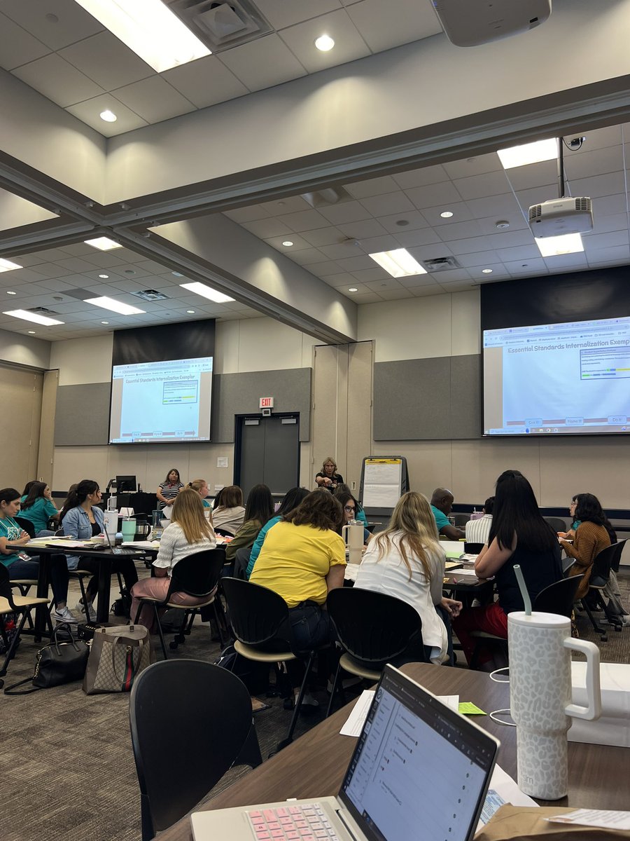 Our fearless PK Coordinator driving internalization work for LAR coaches, <a href="/brandijhckymom/">🥥Brandi Johnson</a>! Go Brandi and Scott! #PISDPK
