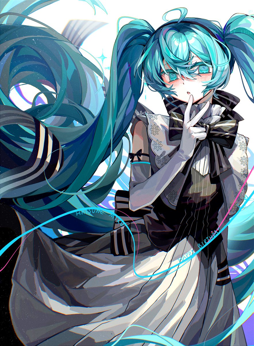 お誕生日おめでとう🎊
#初音ミク #miku