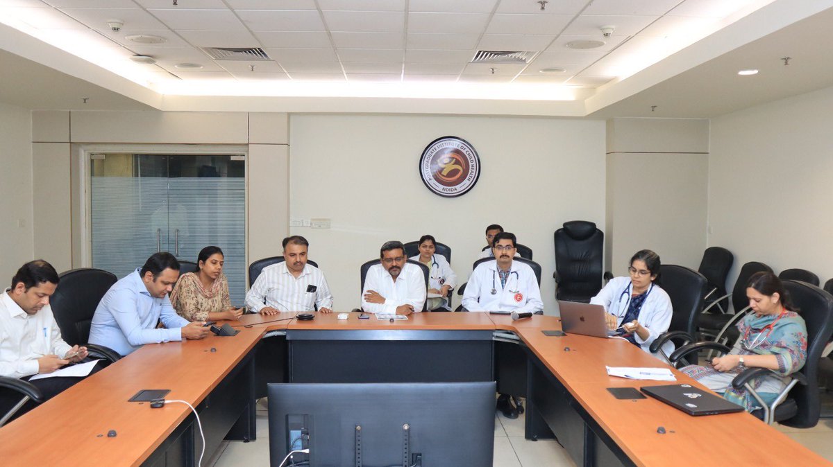 Residents and faculty of PGICH, Noida presented their work at the prestigious Academics with Institutions Program of the Indian Academy of Pediatrics today <a href="/iapindia/">Indian Academy of Pediatrics (IAP)</a> under the guidance of the Dean and Director of the institute. <a href="/MeUPGovt/">Medical Education Uttar Pradesh</a> <a href="/Drmnilay/">Mayank nilay</a> <a href="/nr_pedhemonc/">Nita Radhakrishnan</a> <a href="/Drdksinghnoida/">Dr. D K Singh</a>