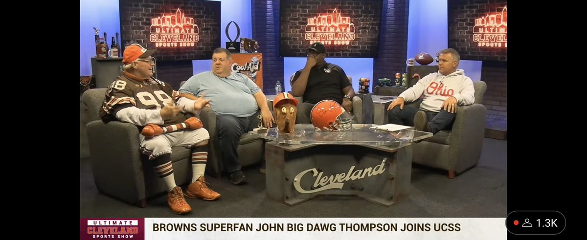 The man who paved the road. Big Dawg! <a href="/ultCLEsports/">Ultimate Cleveland Sports Show</a>