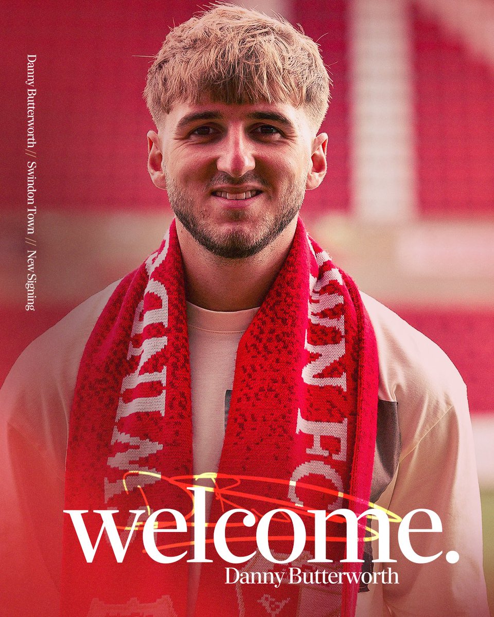 I am delighted to have joined <a href="/Official_STFC/">Swindon Town Football Club</a> , for what I believe will be a successful season. 
Looking forward to the new challenges ahead. 
See you Saturday 🔴⚪️