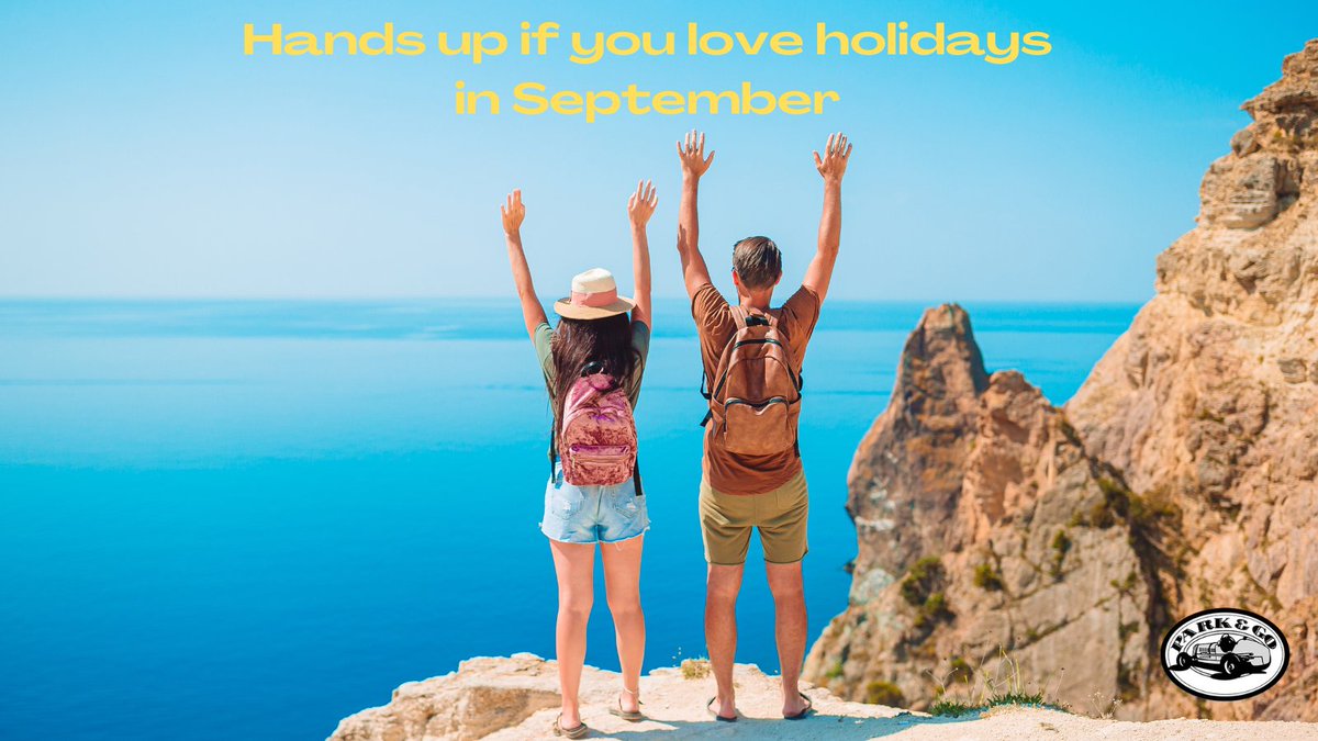 parkandgo's tweet photo. September is a fantastic month for couples to take a break.The kids are back in school and the weather is still great. If you're planning a getaway this month, don't forget the airport parking at https://t.co/hRFvFbwOl1
You know it makes sense !!
#parkandgo #ukairportparking https://t.co/zDJM9MjHw3