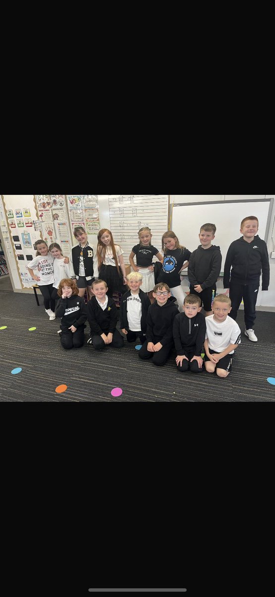 Thank you to our P7 Ocean Defenders for organising our awareness raising day for the captive orcas. Well Done to everyone for wearing black and white!

#dontbuyaticket