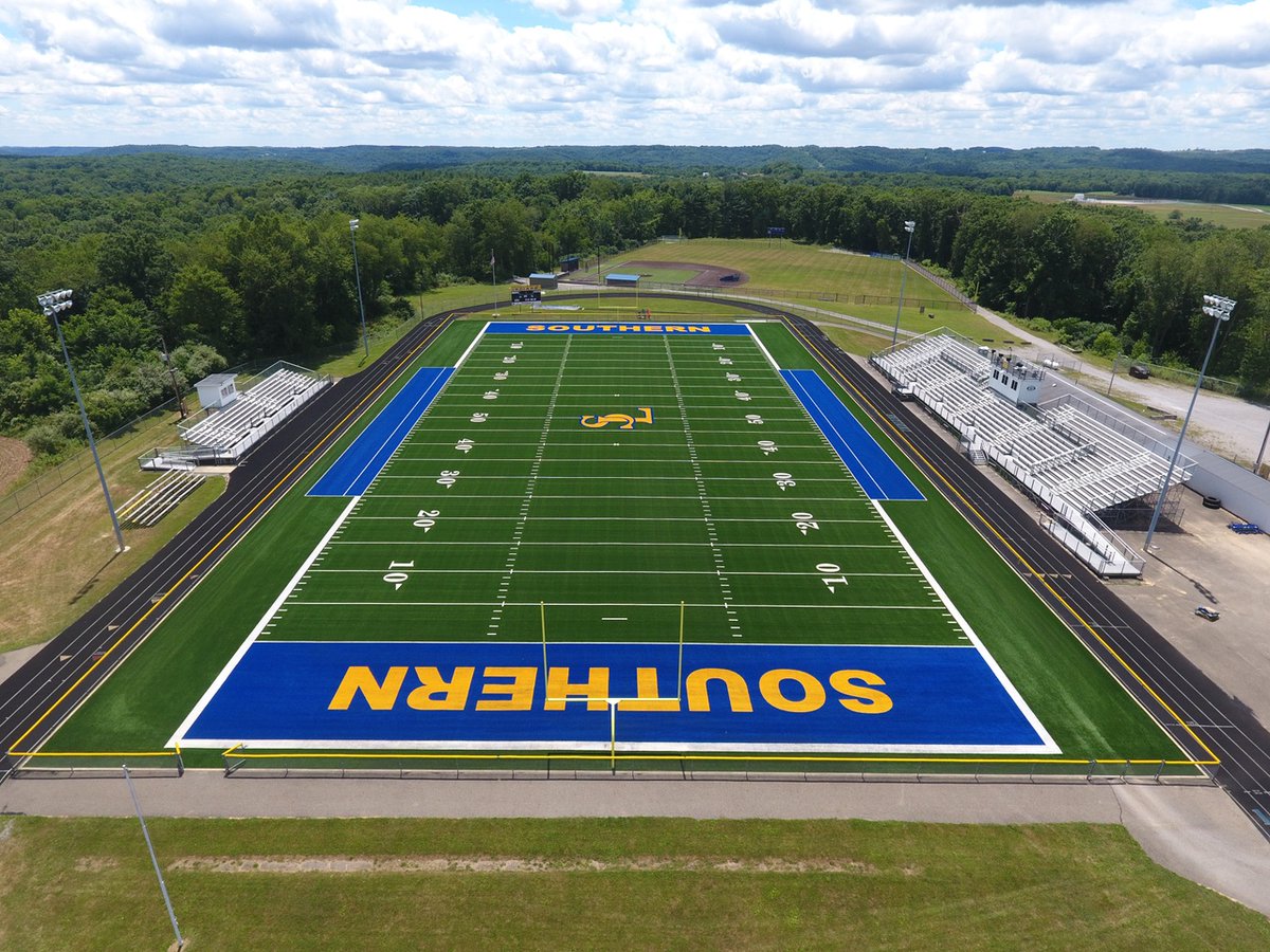Proud to have been a part of the field transformation at Wigwam Stadium in Salineville - home of the Southern Local School District Indians! 🏟️ 

With a brand new <a href="/FieldTurf/">FieldTurf</a> installation by <a href="/TheVascoGroup/">The Vasco Group</a>, Southern Local is set for another exciting season on a field where they've