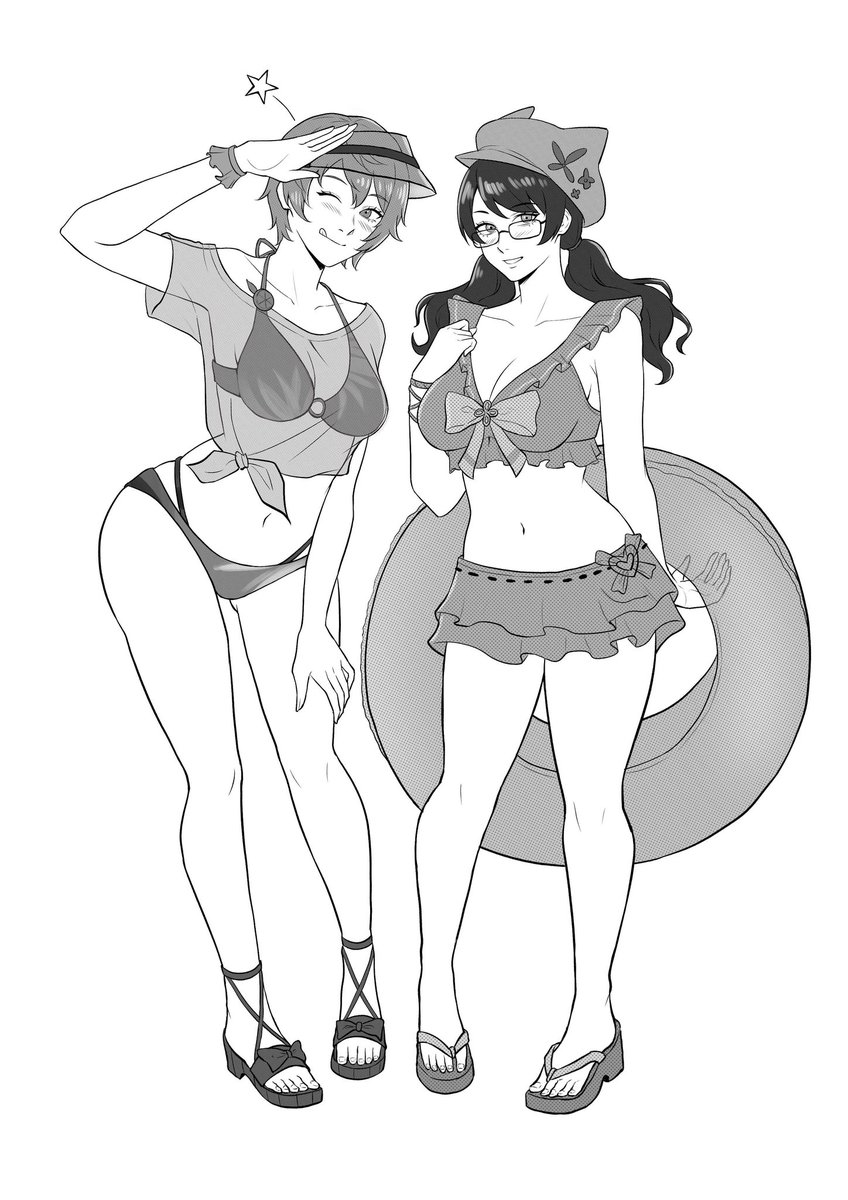 Cm
Motoha &amp; Tomoko swimsuit ver.

#ペルソナ5 #Persona5 #persona5X