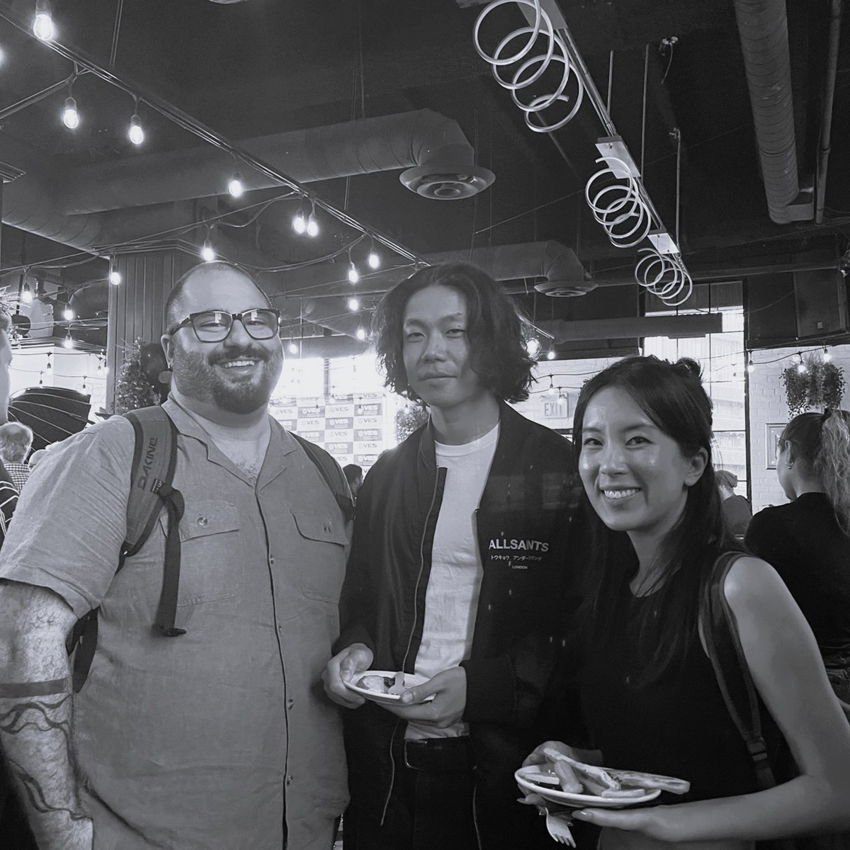 RSVFX's tweet photo. A night well spent—good times and great company!
The @RSVFX team had an absolute blast at The Big Summer Party.
Thank you @VFXSociety!
#VES #vfxstudio #vfx #RSVFX #rocketsciencevfx #VESToronto #community https://t.co/6VGLZOxv8a