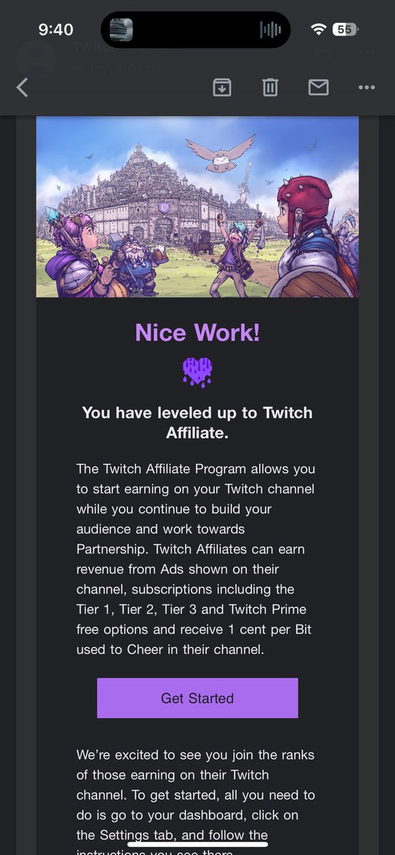 MercilessExs's tweet photo. WE ARE OFFICIALLY A TWITCH AFFILIATE!!! I never thought I would see the day especially after the many times I got discouraged and wanted to quit. I genuinely want to thank everybody who has helped me to reach this first milestone. This is only the beginning and much more to come https://t.co/fq7Kz0NLCL