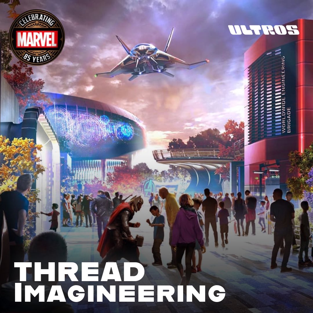 🧵 #ThreadImagineering 

Marvel fêtera bientôt ses 85 ans, et pour l’occasion j’ai décidé de vous replonger dans l’histoire du land des Walt Disney Studios.

Des rumeurs des années 2010, en passant par les 1ers projets et les annulations, c’est parti !