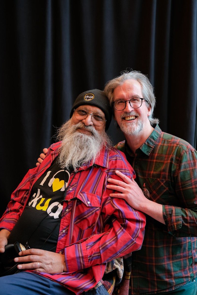 Grant Stovel (@grantstovel) on Twitter photo We all love you forever, <a href="/babackua/">baba singh</a>!!!
#SweetGoodMorning <a href="/ckuaradio/">CKUA Radio</a> #BabasGrooves #MidMorningMojo #TunedInTogetherForever
📷 @shawnalemay We all love you forever, <a href="/babackua/">baba singh</a>!!!
#SweetGoodMorning <a href="/ckuaradio/">CKUA Radio</a> #BabasGrooves #MidMorningMojo #TunedInTogetherForever
📷 @shawnalemay