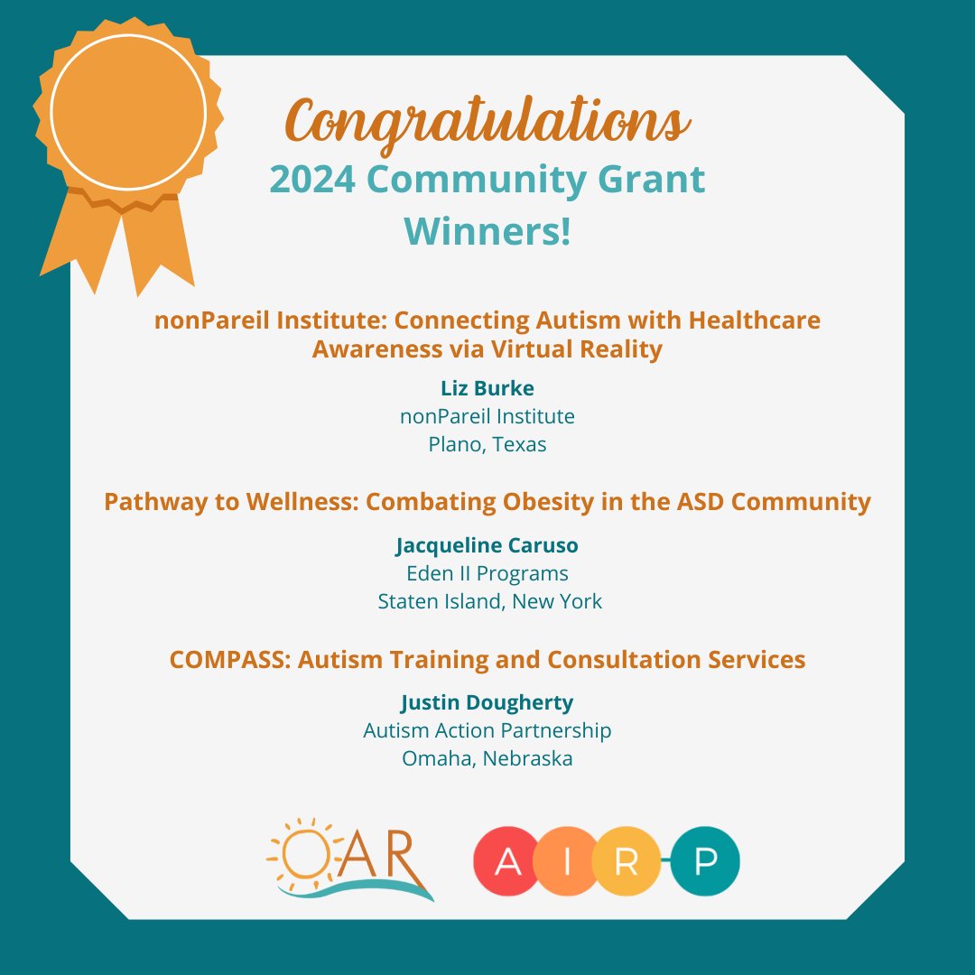 Organization for Autism Research on X: “We are excited to announce