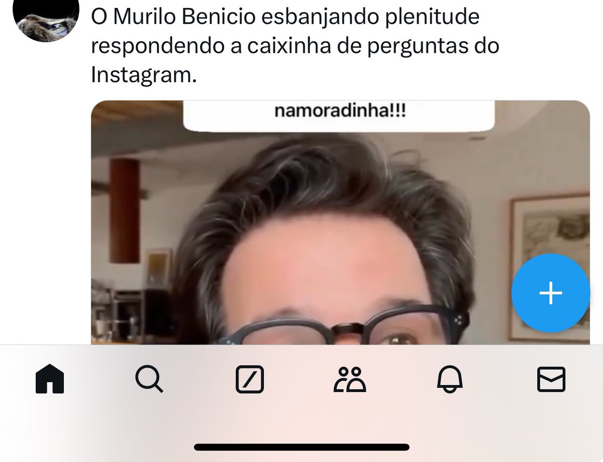 LinaHQ's tweet image. Rolando o feed, achei que era o @thiagao_braga e tomei um sustão que era o Murilo Benício!