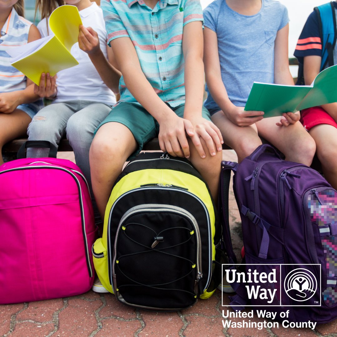 📚✨ United Way is proud to have partnered with local nonprofit agencies and businesses for the Back to School Fair! Together, we’ve helped provide Washington County kids with the supplies they need to start the school year strong. 💼✏️ Thank you to everyone who made it possible!