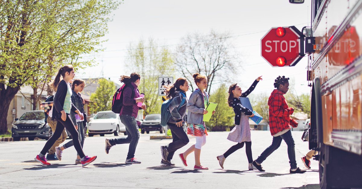 cityoftoronto's tweet photo. #BackToSchool marks a significant uptick in traffic volumes, particularly during morning drop-offs and afternoon pickups.  

Please remember to use caution around school buses, school zones &amp; crossings to help keep kids safe. 🚸

Tips to drive safe: https://t.co/zRMzhBOGAo https://t.co/fsLEauJq4p