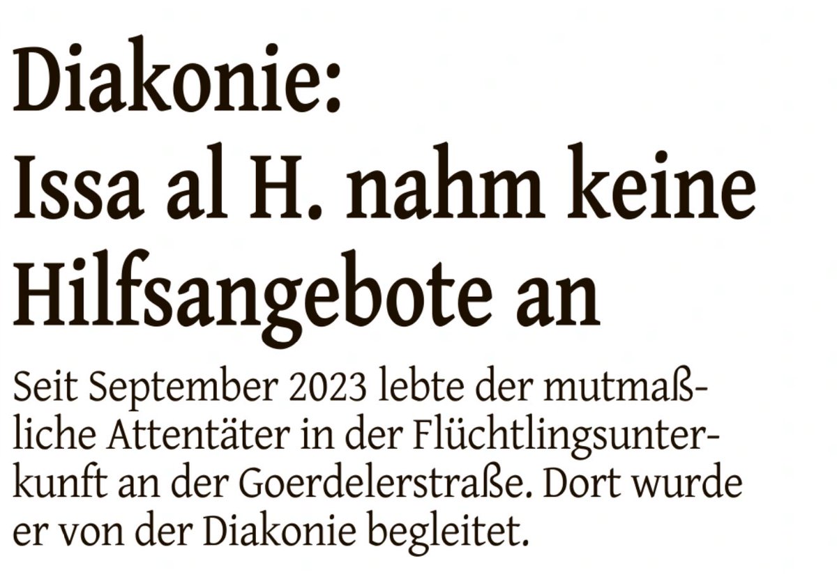 Zur Behauptung, dass Leute sich radikalisieren, weil wir ihnen nicht genug helfen: