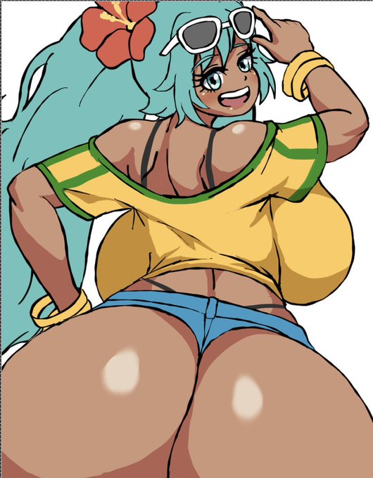 Brazilian Miku WIP…✨️🍑🇧🇷︎💕︎︎ 