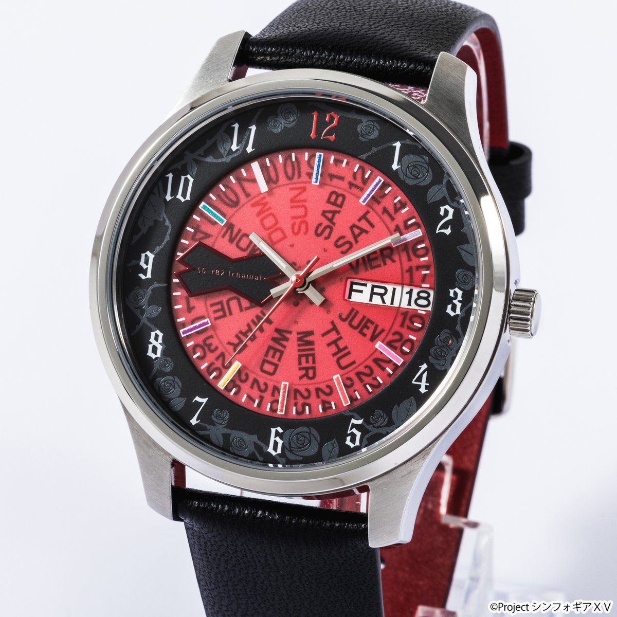 戦姫絶唱シンフォギアXV 雪音クリス　腕時計 clock.png