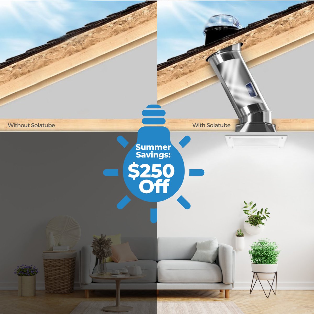 daylightproinc's tweet image. 💡 Maximize your home's potential with Solatube! Enjoy beautiful, natural lighting that enhances your interior design.

Learn more at daylightpro.ca
Save $250 with our summer offer!
Call/text: 📞 (705) 559-7083

#HomeDesign #NaturalLight #Solatube #EcoLighting #PTBO