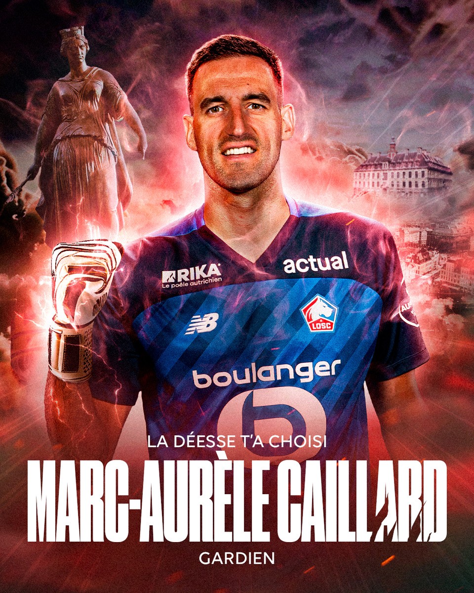 𝐋’𝐞𝐟𝐟𝐞𝐜𝐭𝐢𝐟 𝐥𝐢𝐥𝐥𝐨𝐢𝐬 𝐞𝐧𝐫𝐞𝐠𝐢𝐬𝐭𝐫𝐞 𝐥𝐞 𝐫𝐞𝐧𝐟𝐨𝐫𝐭 𝐝’𝐮𝐧 𝐧𝐨𝐮𝐯𝐞𝐚𝐮 𝐩𝐨𝐫𝐭𝐢𝐞𝐫 🧤

Marc-Aurèle Caillard (30 ans), s’est engagé ce jour avec le LOSC pour une durée d’une saison, soit jusqu’en juin 2025.

Bienvenue au LOSC, Marc-Aurèle ! ❤️🤍

Le