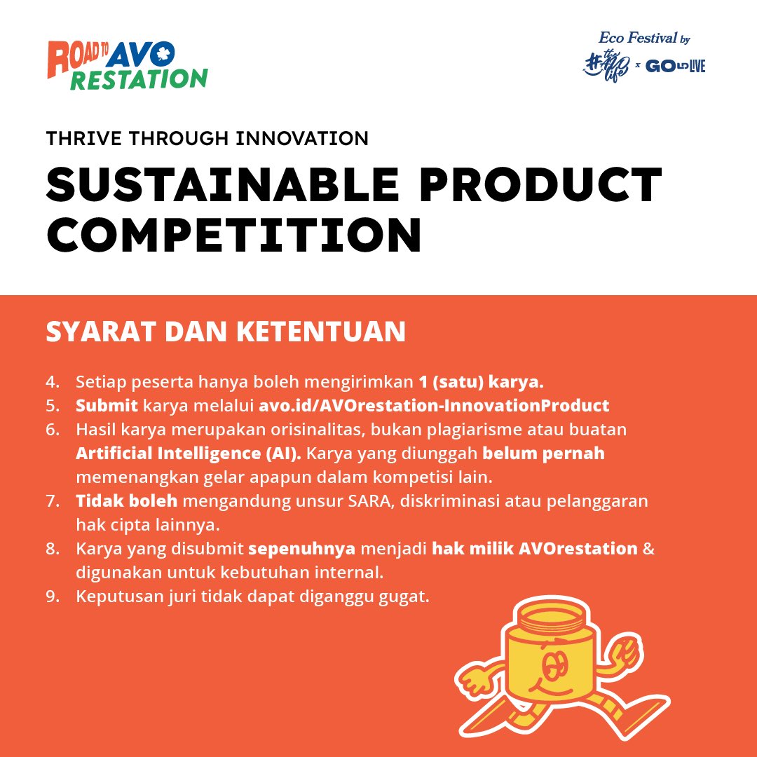 avorestation's tweet photo. Syarat dan ketentuan, kriteria penilaian, sampai timeline kompetisi lengkap ada di sini ⤵️

Yuuk, langsung daftar yukk ✨ https://t.co/NhYtELAOEA