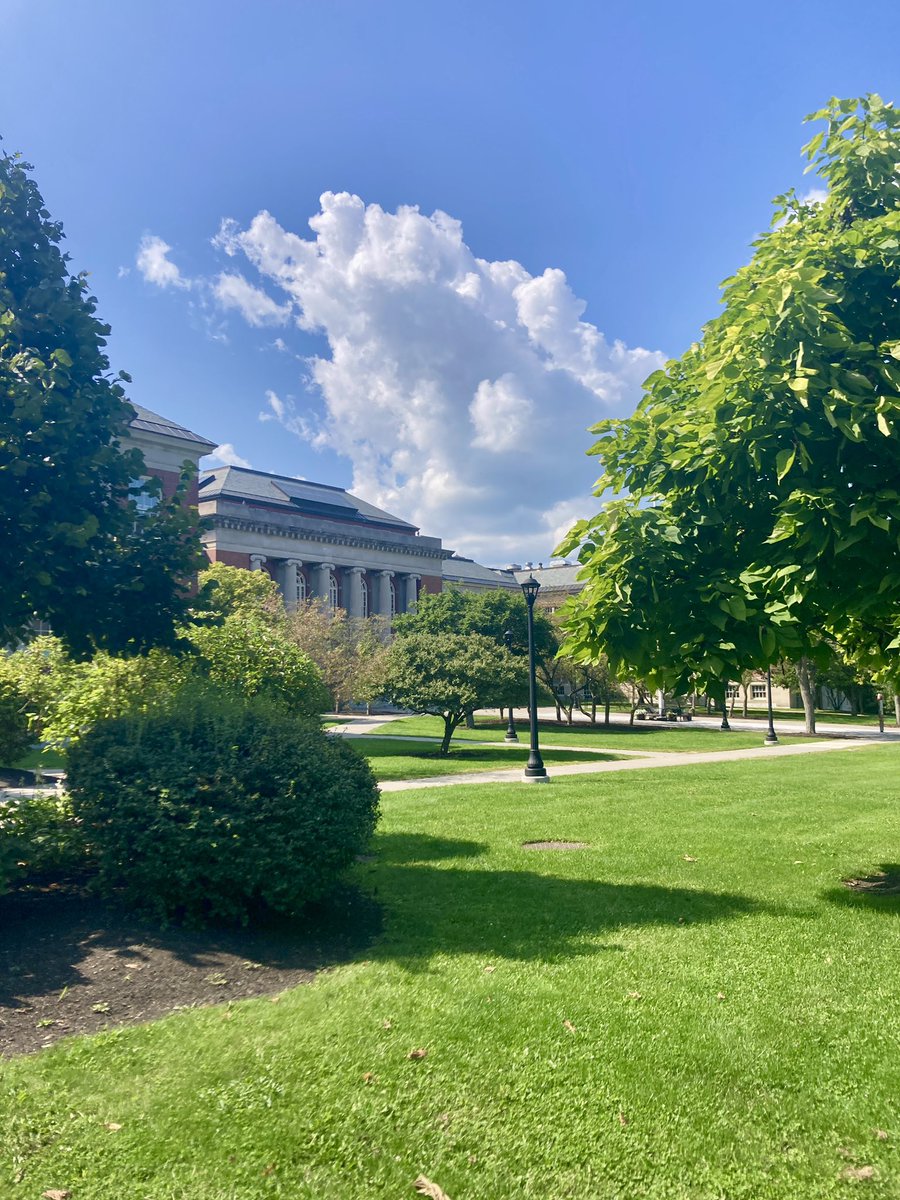 Finished my first week as a full-time professor and it couldn’t have gone better. Fortunate to have a great group of students and colleagues here at Cortland