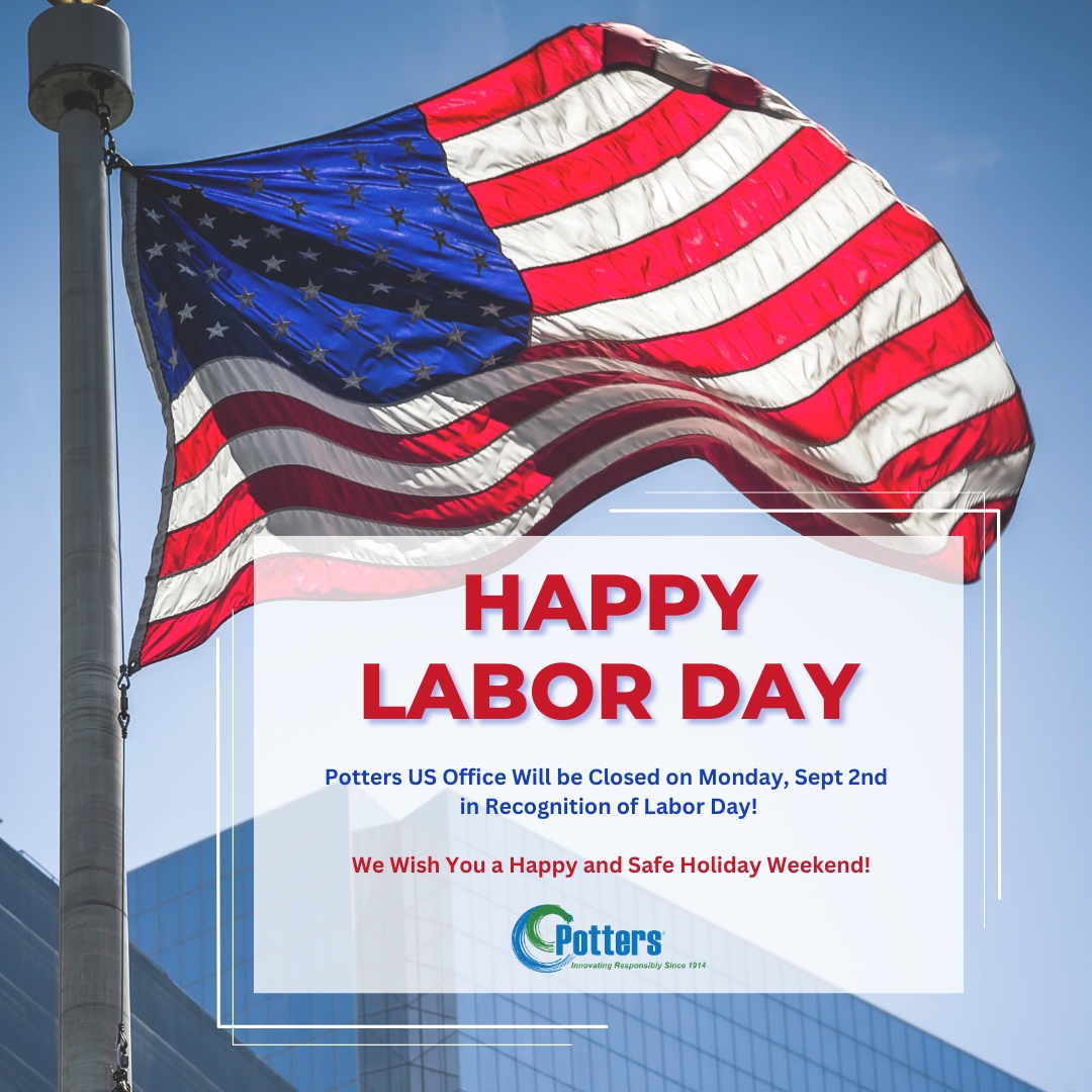 As we honor Labor Day this weekend, let's pause and acknowledge the commitment and resilience of every worker out there. Whether you work in an office, a factory, or from home, your efforts matter! Potters wishes you a safe Labor Day weekend!

#LABORDAY #POTTERS #STAYSAFE