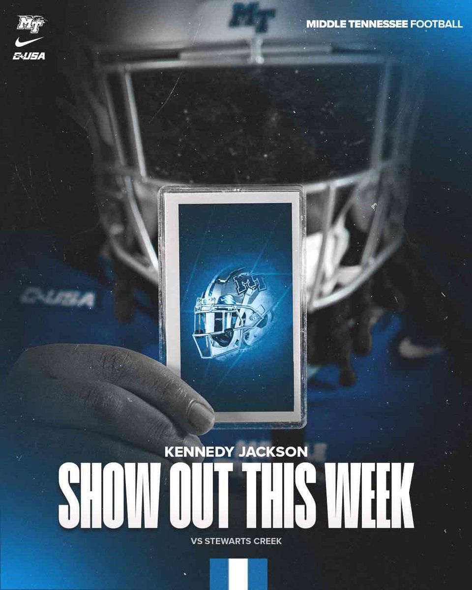 Thank you for the love <a href="/MT_FB/">Middle Tennessee Football</a> ! <a href="/Coach_Kriesky/">Matthew Kriesky</a> <a href="/AthleteLevel/">Next Level Athlete Training #TheReceiverDoctor</a> <a href="/Coachanderton77/">CoachAanderton77</a>