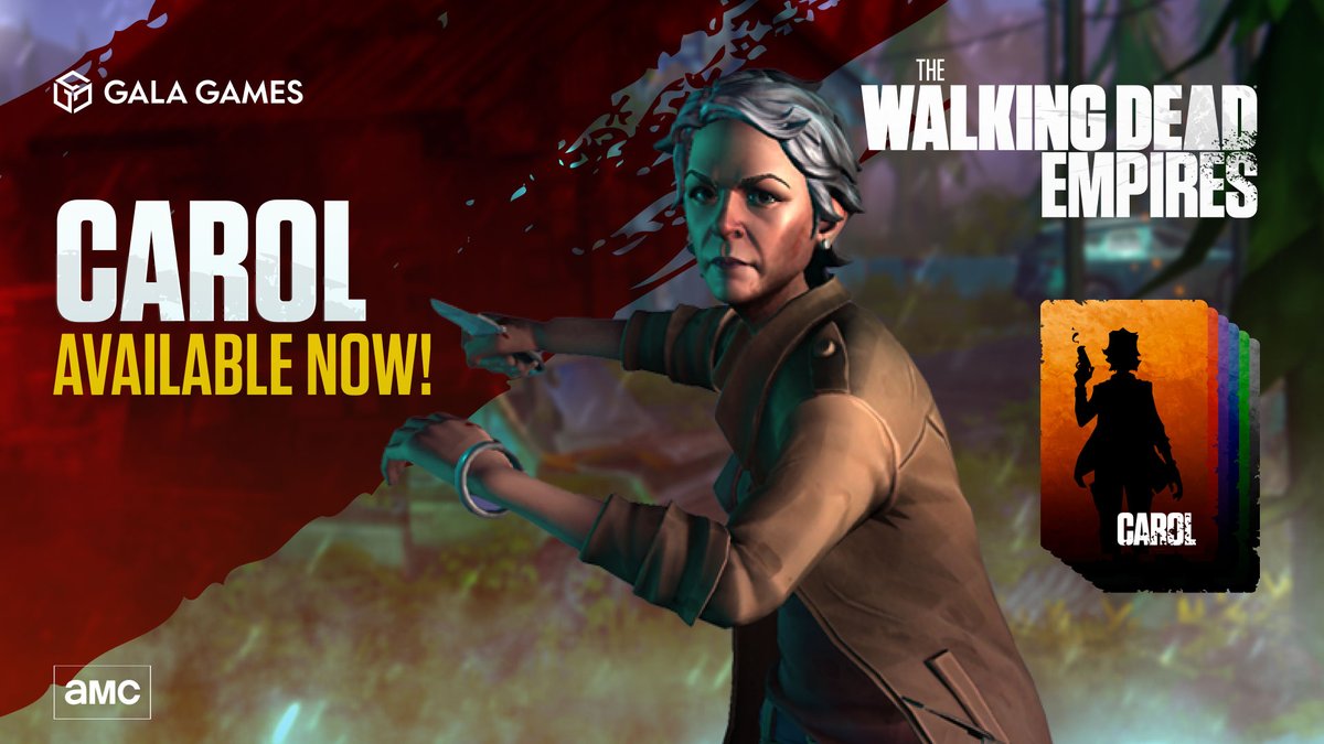 Recruit Carol to your empire NOW

🔽🔽🔽🔽🔽🔽🔽
gogames.gala.com/uhpqT
🔼🔼🔼🔼🔼🔼🔼

#twdempires