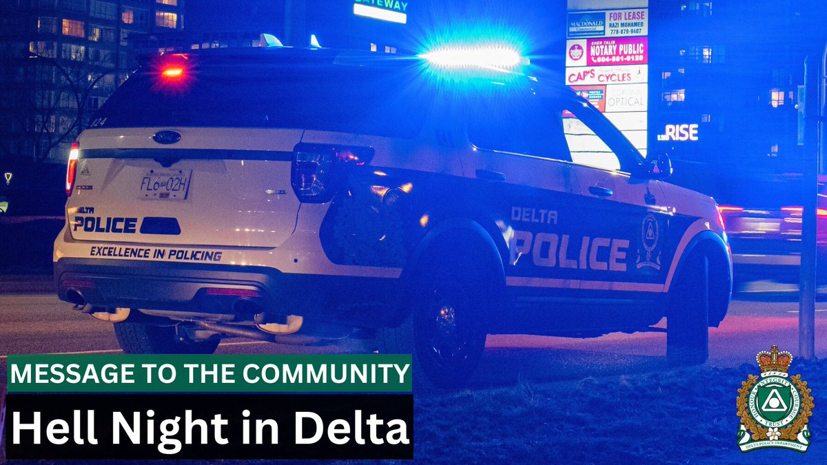 deltapolice's tweet image. School’s back next Tuesday, and Delta is buzzing with excitement. To any youth participating in #HellNight, remember:

🚨 Respect the community—keep noise down and avoid property damage
🚨 Follow the law—disruptions and harmful behavior have consequences 
🚨 Safety first—DPD will