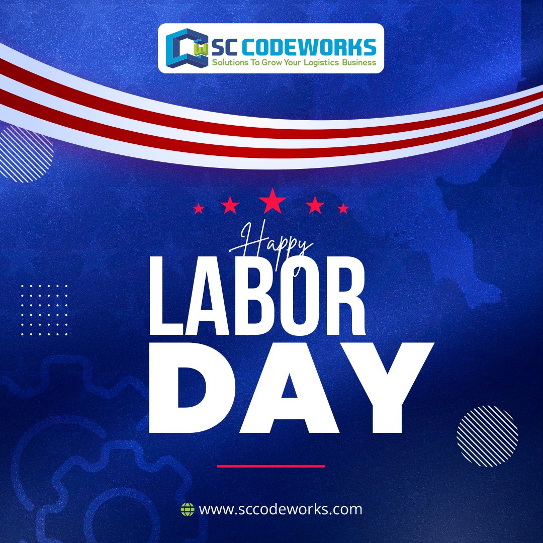 SCCodeworks's tweet image. Happy Labor Day from SC Codeworks! Today, we celebrate the dedication and hard work of every worker. Whether you're taking a break or pushing forward, we salute you. Here's to the hands that keep our world moving!
#LaborDay #ThankYou #Gratitude