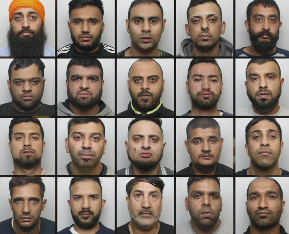 Pedophiles arrested in the UK. What do you notice?