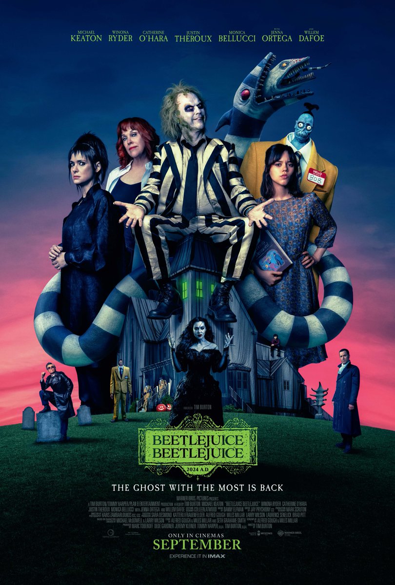 victormaganamx's tweet photo. ¿Quieres ir a la premiere de #Beetlejuice #Beetlejuice?

@warnerbros se puso chido y traigo 4 pases dobles para ustedes!

Lo que tienen que hacer es compartir esta publicación y dejarme en los comentarios su nombre con el #SemaforoLlevameAlCine y #Beetlejuice #Beetlejuice 

El domingo por la tarde-noche anuncio a los ganadores o ganadoras.

Día de la Premiere:   MARTES 03 DE SEPTIEMBRE DEL 2024
Hora: 20:00 P.M.
Lugar: CINÉPOLIS FÓRUM TLAQUEPAQUE SALA 15 | MAYORES DE 13 AÑOS