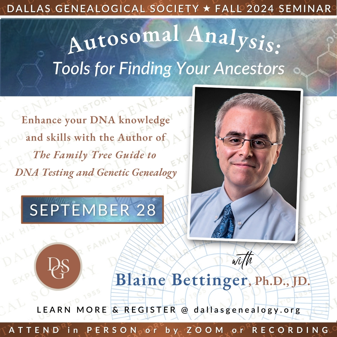 Dallas Genealogical Society tweet media