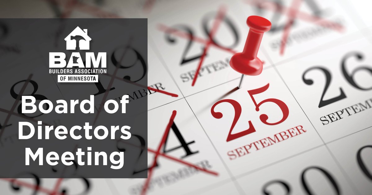 Reminder!

Join us September 25th from 11:30 AM - 5:00 PM. This meeting will feature engaging discussions and important decisions, followed by a delicious lunch and a reception at the stunning Holman's Table in St. Paul.

Get all the details here: bamn.org/events/bam-boa…