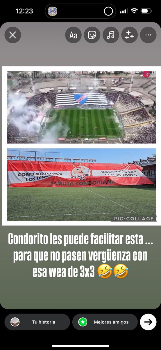 AlejandroMoyaB2's tweet photo. Si quieren se las prestamos #Libertadores https://t.co/rOm8goylbi