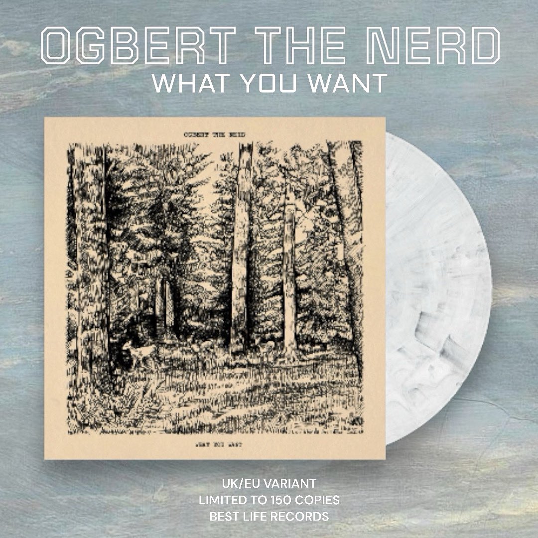 GO GET EM… <a href="/ogbertthenerdnj/">ogbert the fucking nerd</a> new record on vinyl! 

bestliferecords.com/products/ogber…