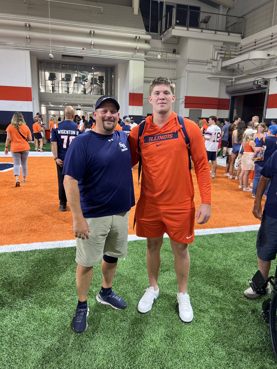 Todd Kuska (@coachkuska) on Twitter photo It was great catching up with <a href="/patfarrell28/">Pat Farrell</a> after the Illini victory last night. Go Mustangs! It was great catching up with <a href="/patfarrell28/">Pat Farrell</a> after the Illini victory last night. Go Mustangs!