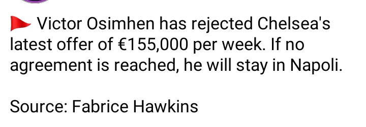 Austinalbert99's tweet image. 155 gini?! Osimhen wey dem suppose offer €250k+ with "Abeg na"🤲🏽. Na pride go finish some small clubs sha😂😏