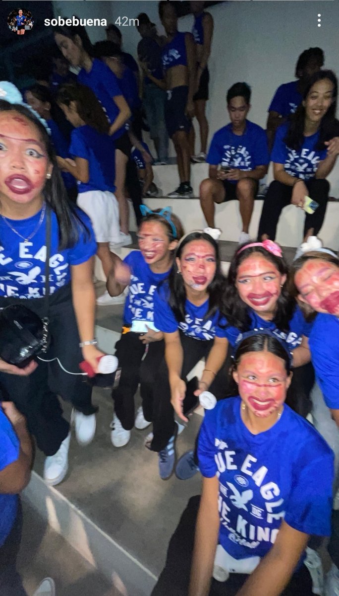 More photos from the Cheer Rally!! Busog ang sebos today 🤍💙🦅

(c) Sobe and Alex's igs