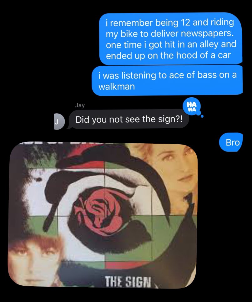 I did not see the sign 🤣