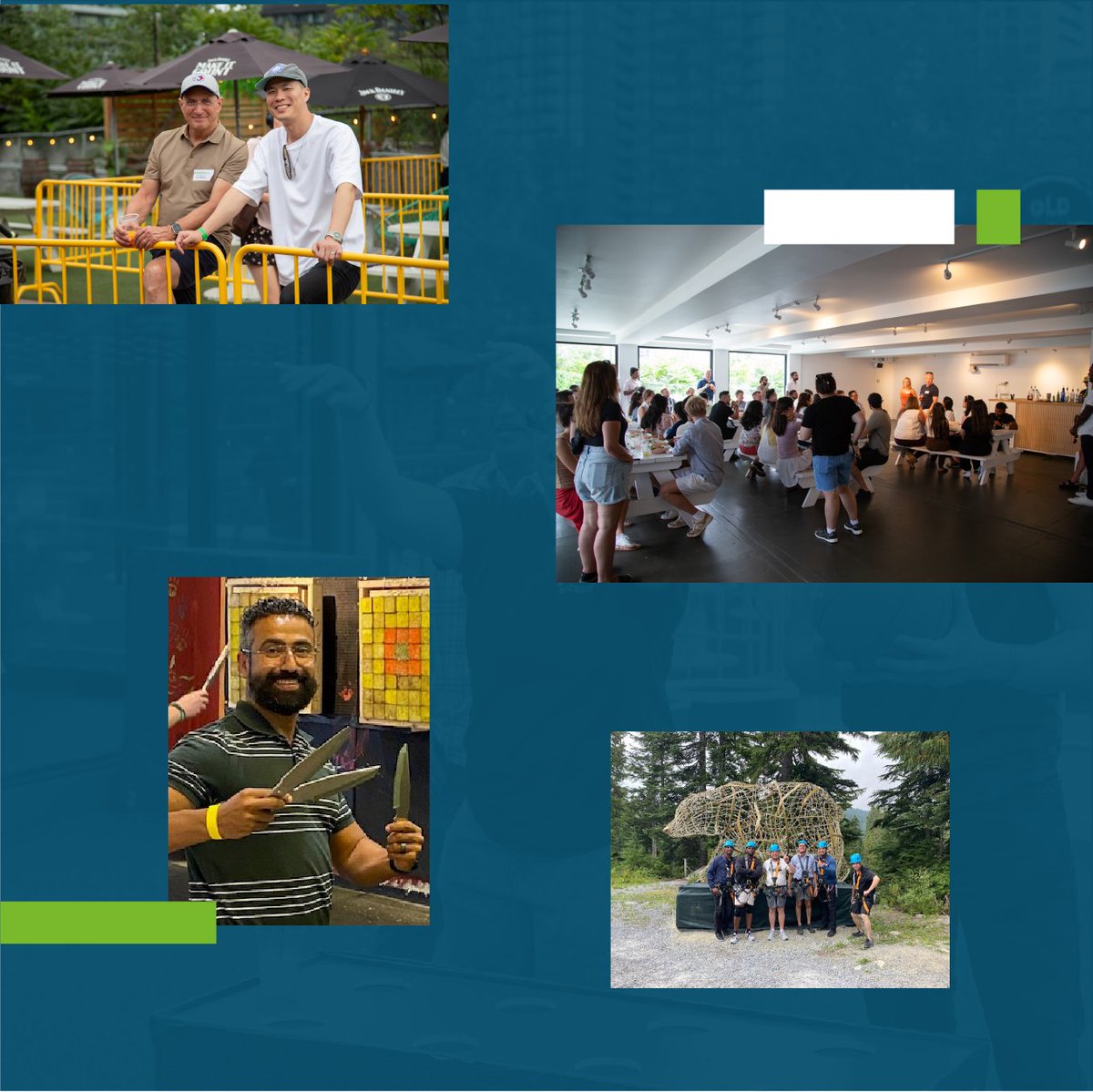 We love seeing our teams  across Canada get together and enjoy the summer weather! Always a good time building  connections and taking a break together.
