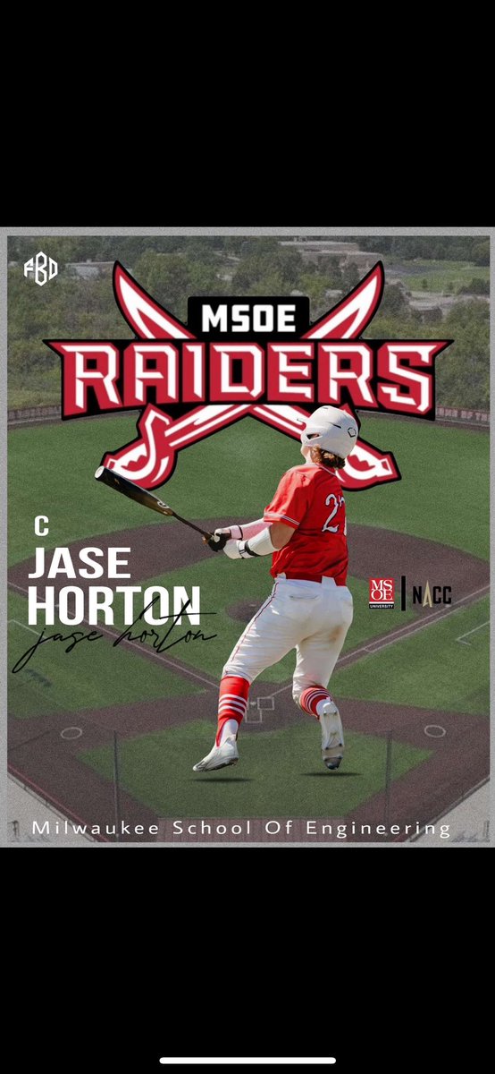 Excited to announce I will be continuing my academic and athletic career at MSOE! Go Raiders!