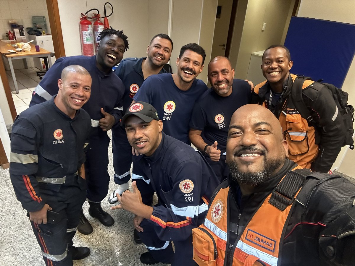 A sintonia de uma equipe, define um atendimento de excelência! 🚀🚨🚑
Mt 01/02 
USA 11
USI 09