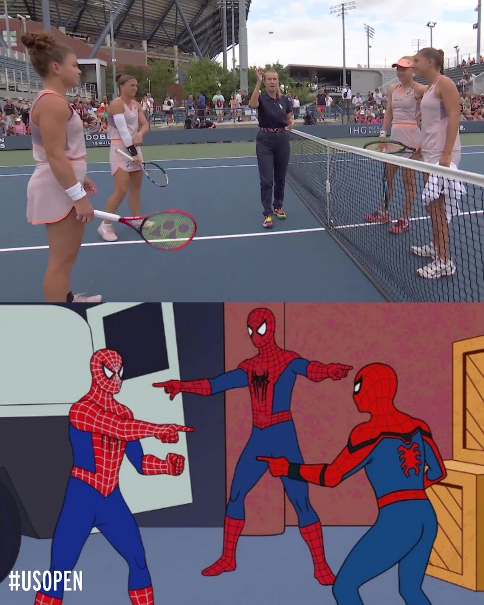 usopen's tweet photo. The meme has come to life 😱 https://t.co/98XzXR2PHr